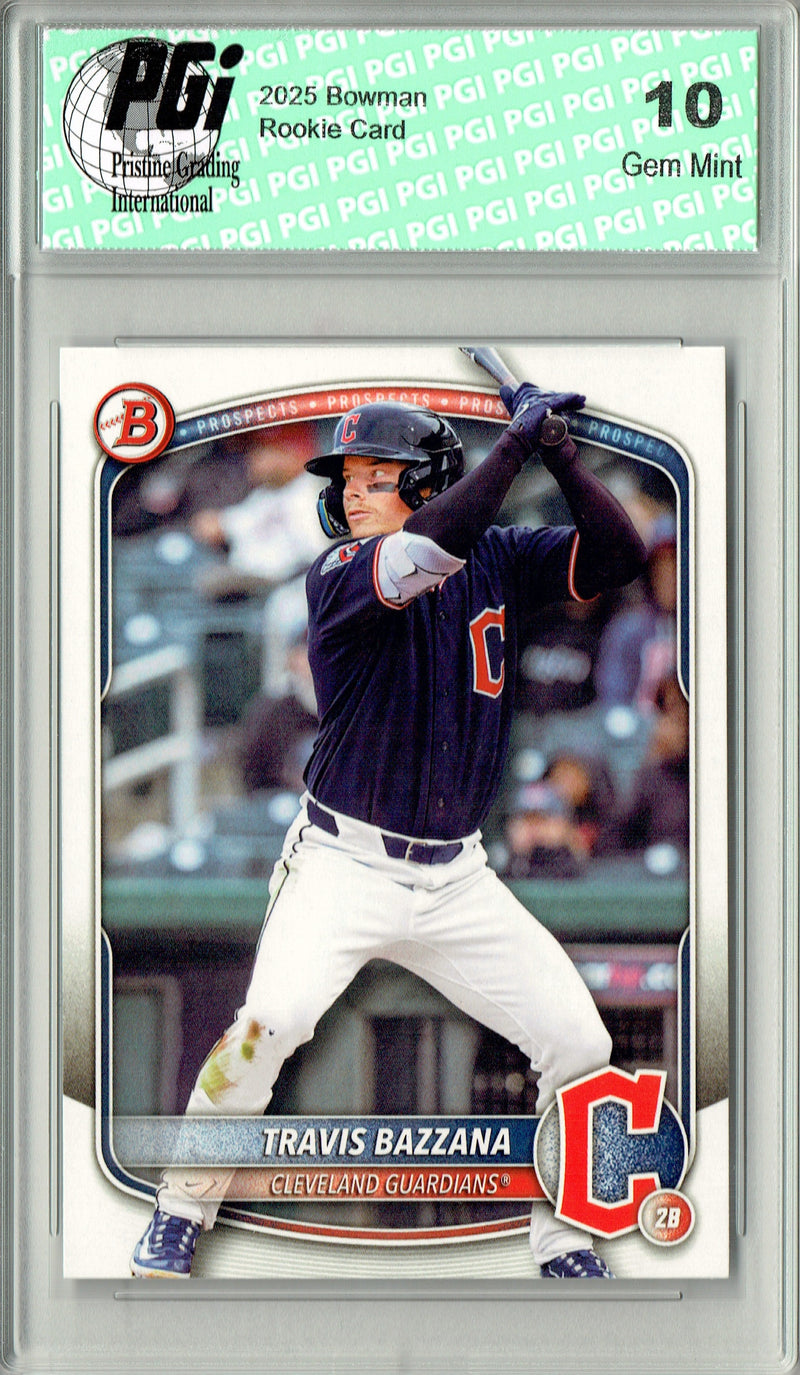 Travis Bazzana 2025 Bowman #BD-49 Rookie Card PGI 10