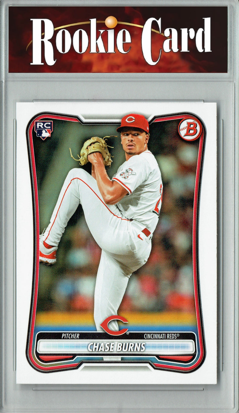 Chase Burns Rookie Card 2026 Bowman #3 Cincinnati Reds Certified Mint+