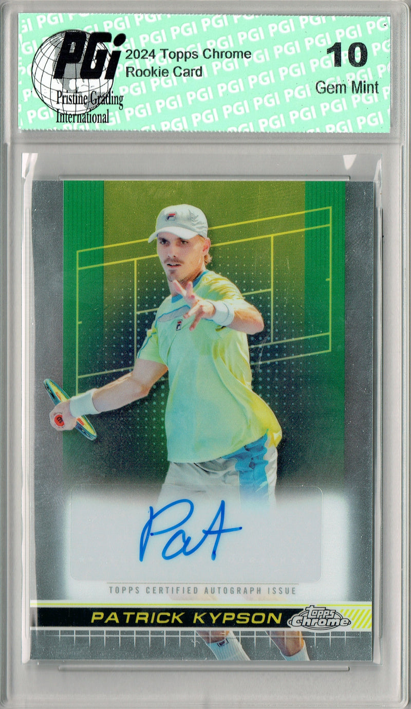 Patrick Kypson 2024 Topps Chrome #TCA-PKN Auto Rare Trading Card PGI 10 Gem Mint