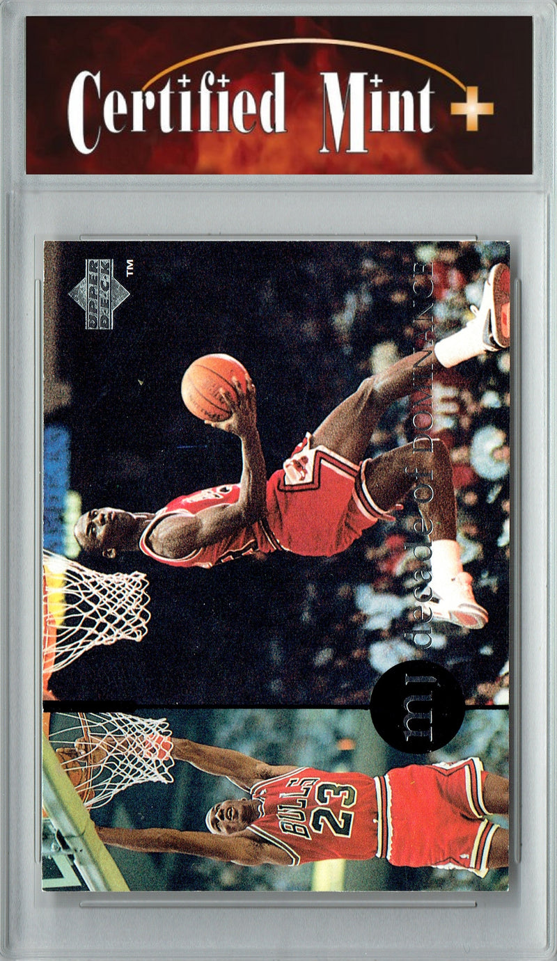 Michael Jordan Rare Trading Card 1994 Upper Deck #62 Rare Air Collection Chicago Bulls Certified Mint+