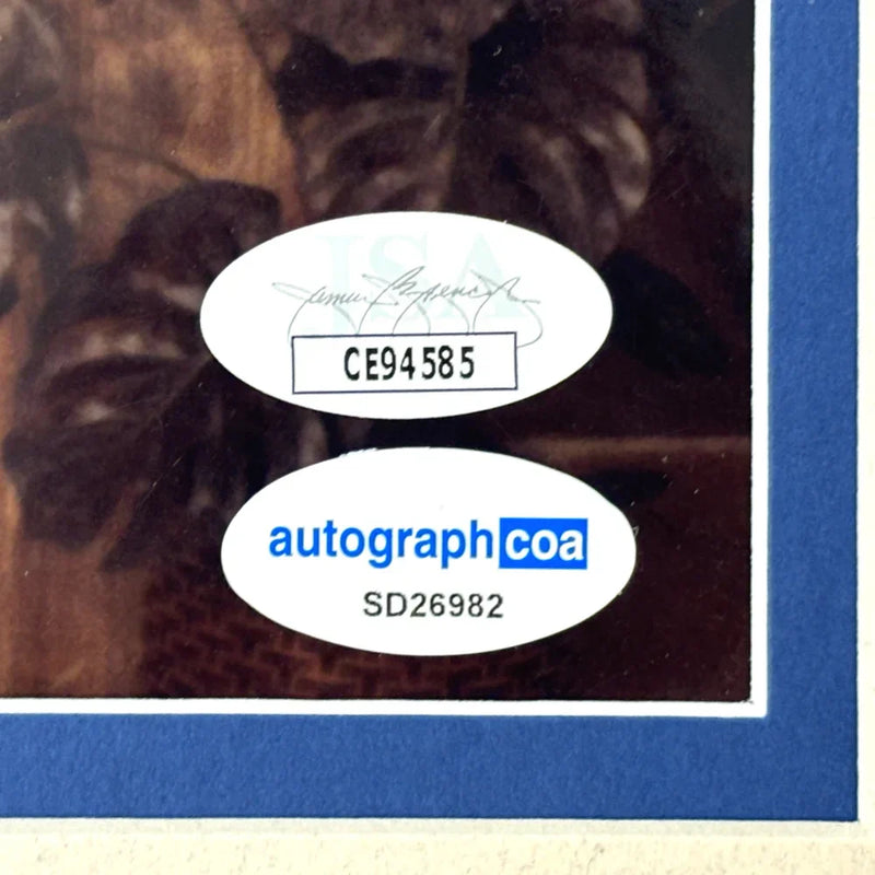 The Golden Girls Cast Signed 8x10 Photos Framed Signed Betty White Bea Arthur Rue McClanahan Estelle Getty JSA