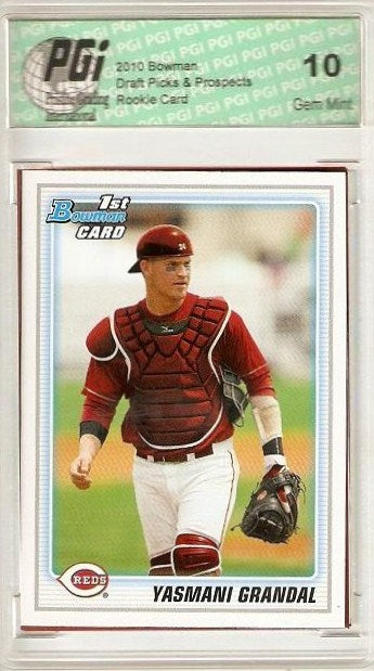 Yasmani Grandal 2010 Bowman Draft Rookie Card PGI 10