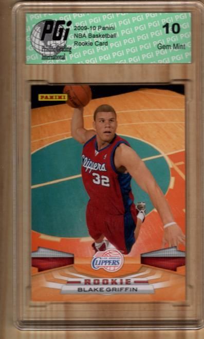 Blake Griffin 2009-10 Panini #301 Dunk Rookie Card PGI 10