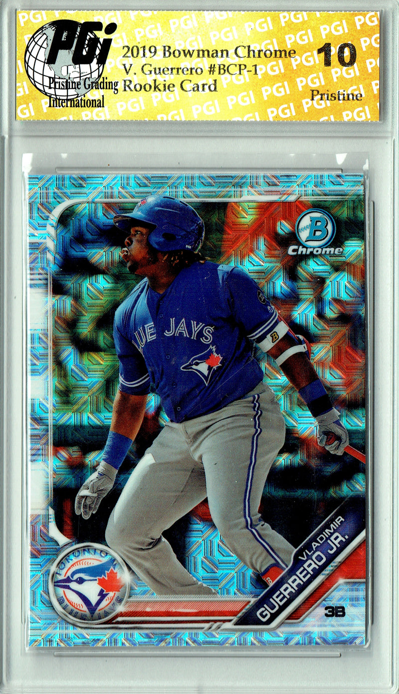 Vladimir Guerrero Jr. 2019 Bowman Chrome Mega #BCP-1 PRISTINE Rookie Card PGI 10