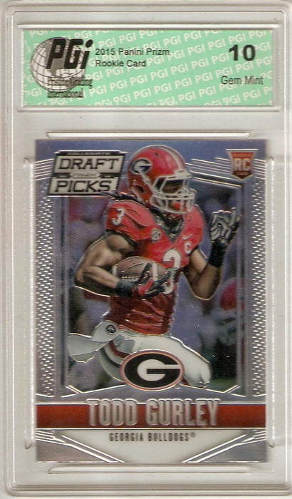 2015 Panini Prizm Draft Picks Rookie Card Refractor #146 Todd Gurley