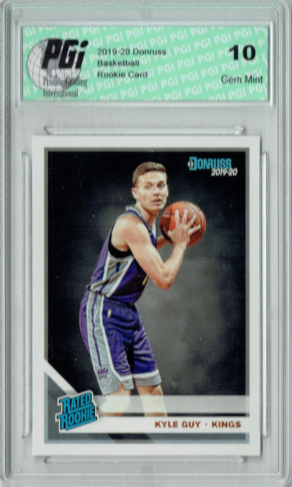 Kyle Guy 2019 Donruss Basketball #245 Gem Mint Rookie Card PGI 10