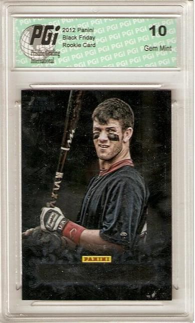 Bryce Harper 2012 Panini Black Friday #17 Redemption Rookie Card PGI 10