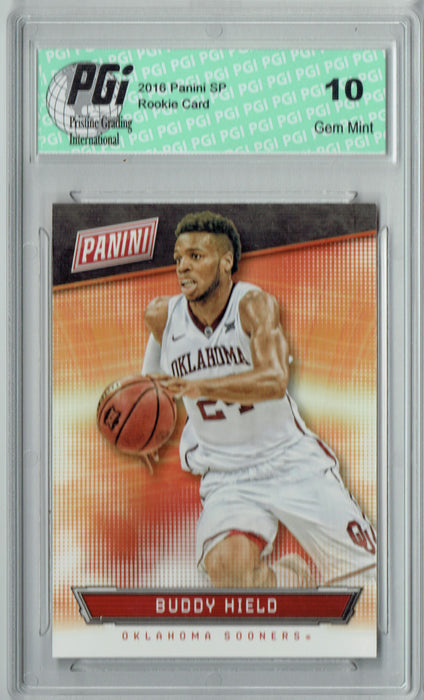 Buddy Hield 2016 Panini VIP #45 Only 1499 Made Rookie Card PGI 10