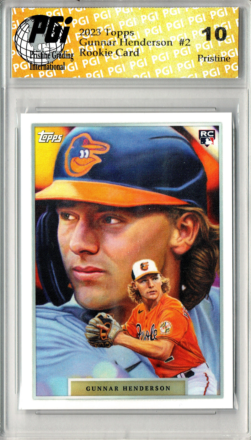 Gunnar Henderson 2023 Topps Game Within the Game #2 PRISTINE Rookie Card PGI 10