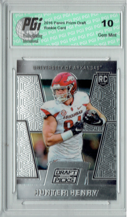 Hunter Henry 2016 Prizm Draft Picks #113 Rookie Card PGI 10