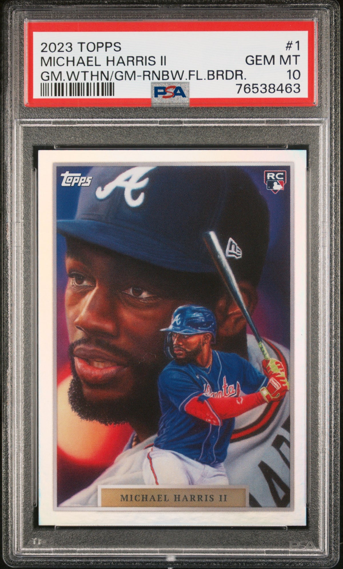 PSA 10 GEM-MT Michael Harris II 2023 Topps Game Within the Game #1