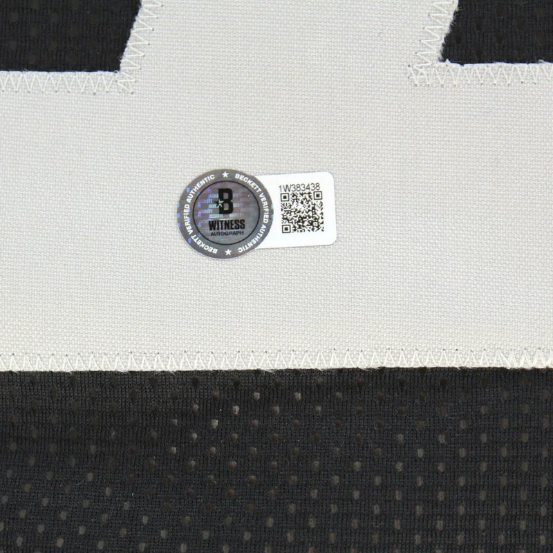 Howie Long Autographed Oakland Raiders Black Jersey BAS COA Signed Las Vegas LA