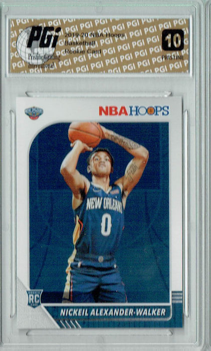 Nickeil Alexander-Walker 2019 NBA Hoops #214 PRISTINE Rookie Card PGI 10