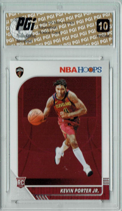 Kevin Porter Jr. 2019 NBA Hoops #225 PRISTINE Rookie Card PGI 10