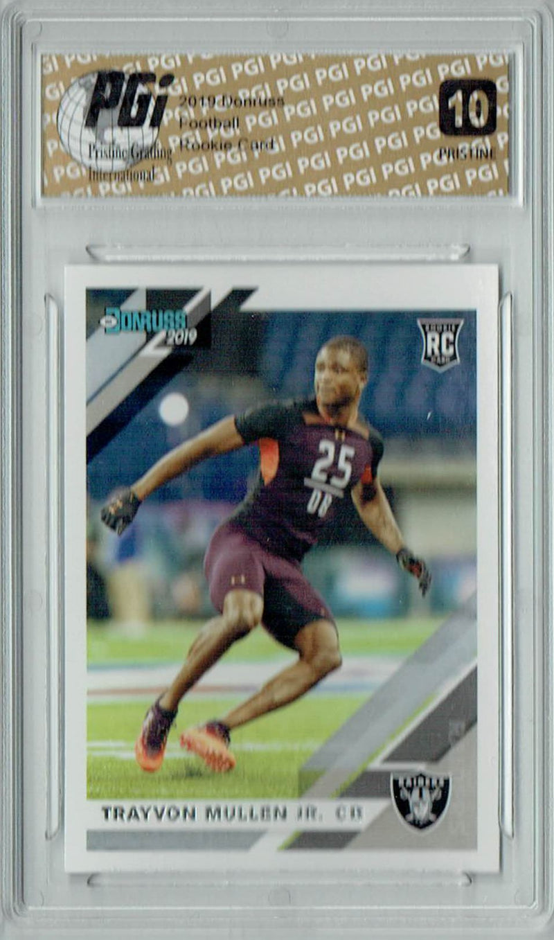 Trayvon Mullen Jr. 2019 Donruss #269 PRISTINE Rookie Card PGI 10