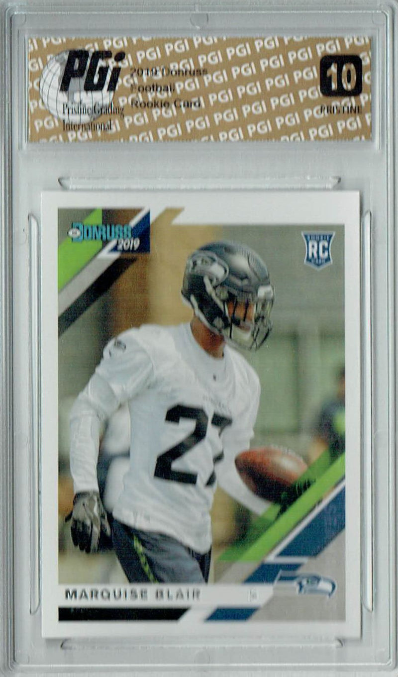 Marquise Blair 2019 Donruss #273 PRISTINE Rookie Card PGI 10