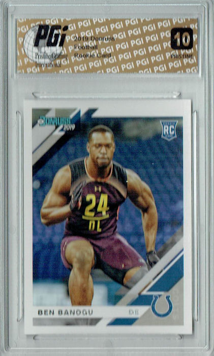 Ben Banogu 2019 Donruss #274 PRISTINE Rookie Card PGI 10