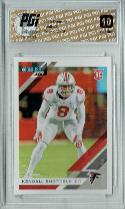 Kendall Sheffield 2019 Donruss #284 PRISTINE Rookie Card PGI 10