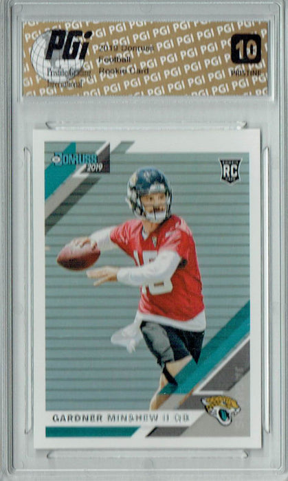 Gardner Minshew II 2019 Donruss #292 PRISTINE Rookie Card PGI 10