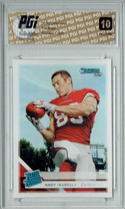 Andy Isabella 2019 Donruss #326 PRISTINE Rookie Card PGI 10