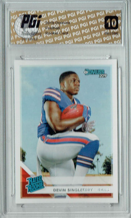 Devin Singletary 2019 Donruss #328 PRISTINE Rookie Card PGI 10