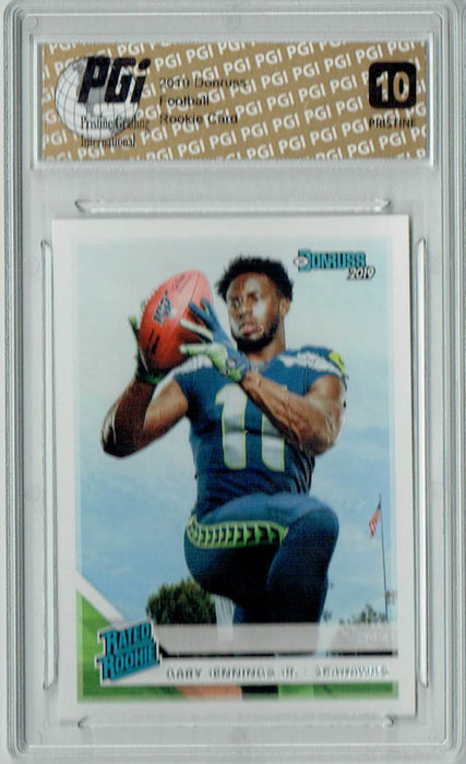 Gary Jennings Jr. 2019 Donruss #334 PRISTINE Rookie Card PGI 10