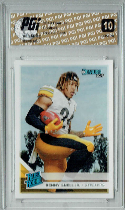 Benny Snell Jr. 2019 Donruss #335 PRISTINE Rookie Card PGI 10