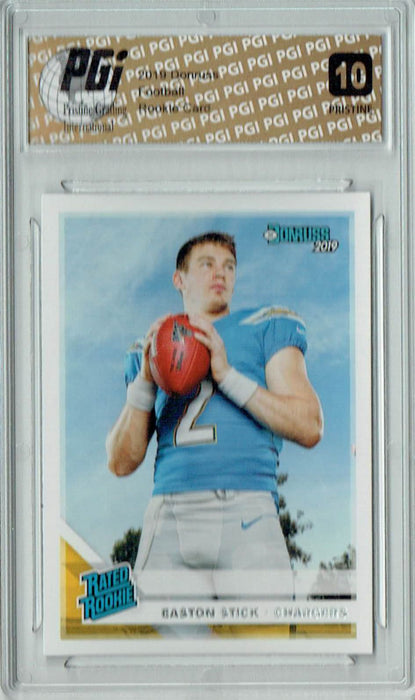 Easton Stick 2019 Donruss #339 PRISTINE Rookie Card PGI 10