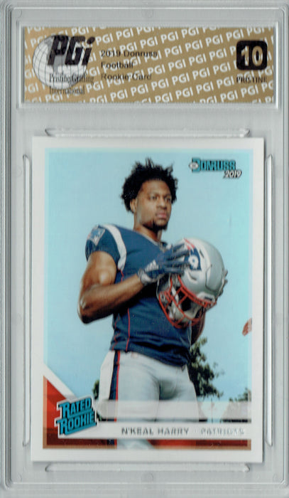 N'Keal Harry 2019 Donruss #319 PRISTINE Rookie Card PGI 10