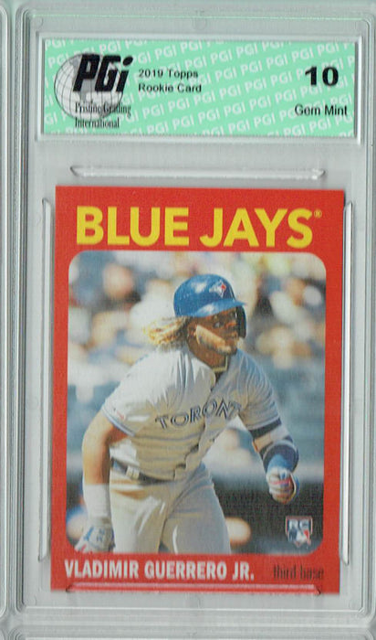 Vladimir Guerrero Jr. 2019 Topps #2 582 Montgmery Rookie Card PGI 10