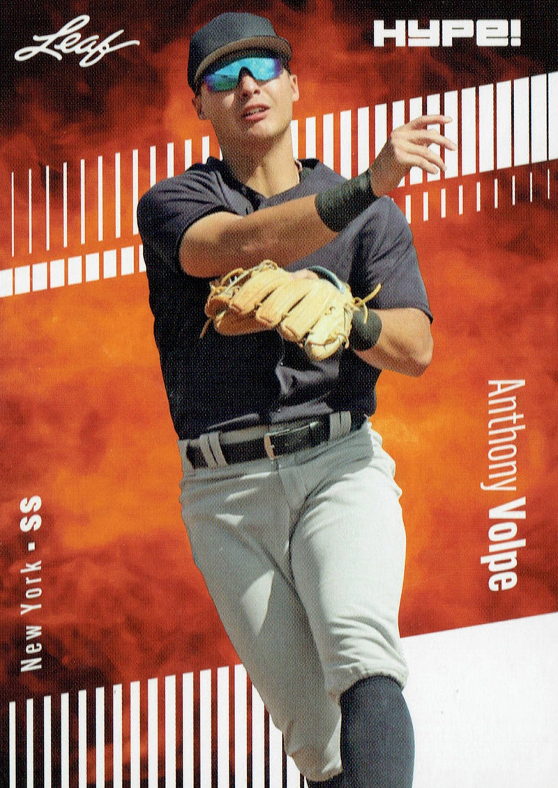 Mint Anthony Volpe 2023 Leaf HYPE #101 Just 5000 Ever Made NY Yankees Rookie Card