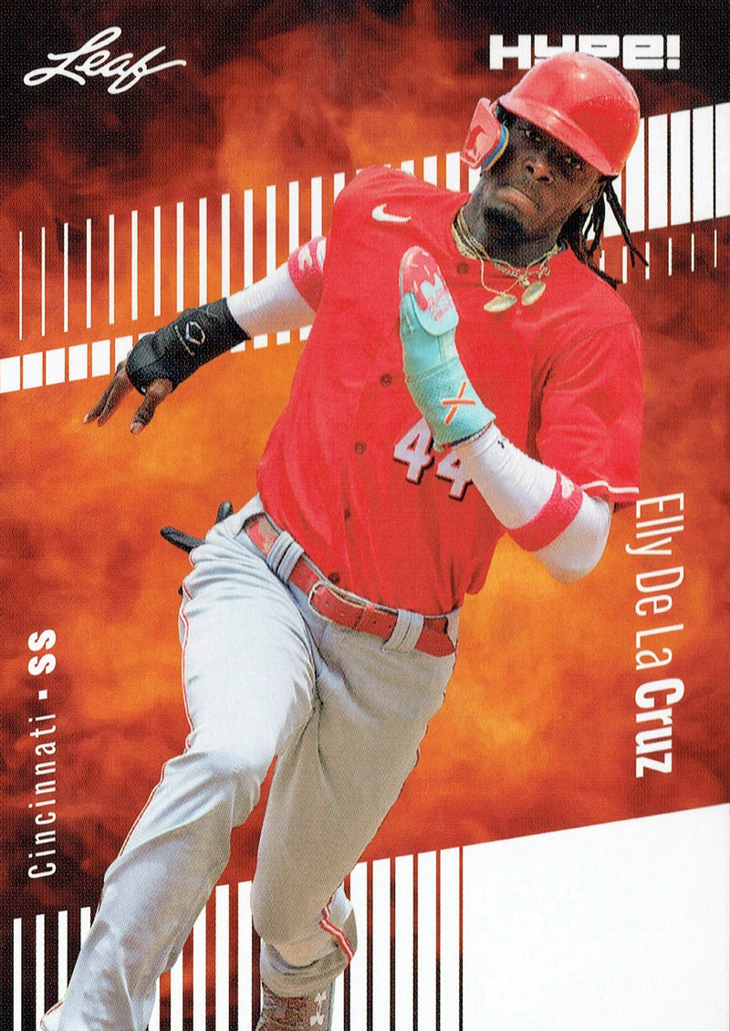 Mint Elly De La Cruz 2023 Leaf HYPE #115 Just 5000 Ever Made Rookie Card Cincinnati Reds