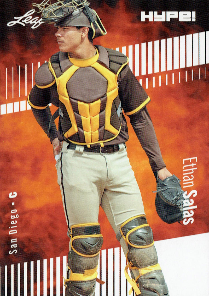 Mint Ethan Salas 2023 Leaf HYPE #119A Just 5000 Ever Made San Diego Padres Rookie Card