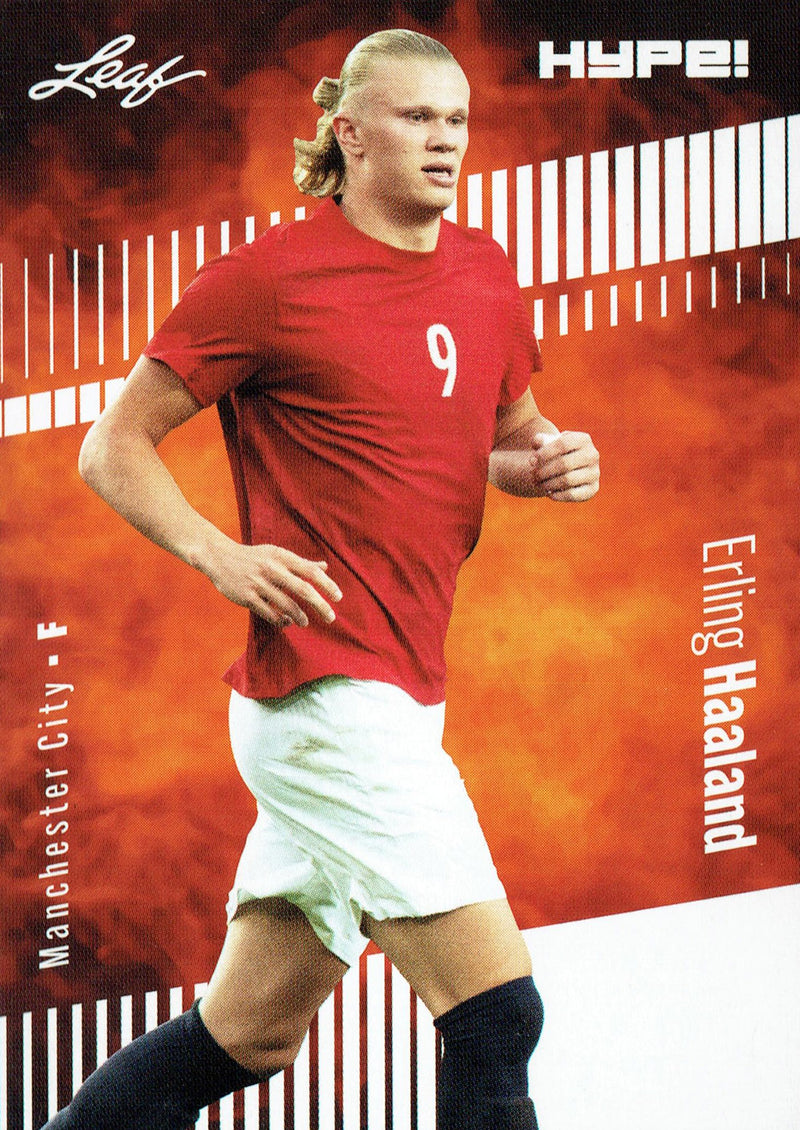 Mint Erling Haaland 2023 Leaf HYPE #118 Just 5000 Ever Made Rare Trading Card Manchester City