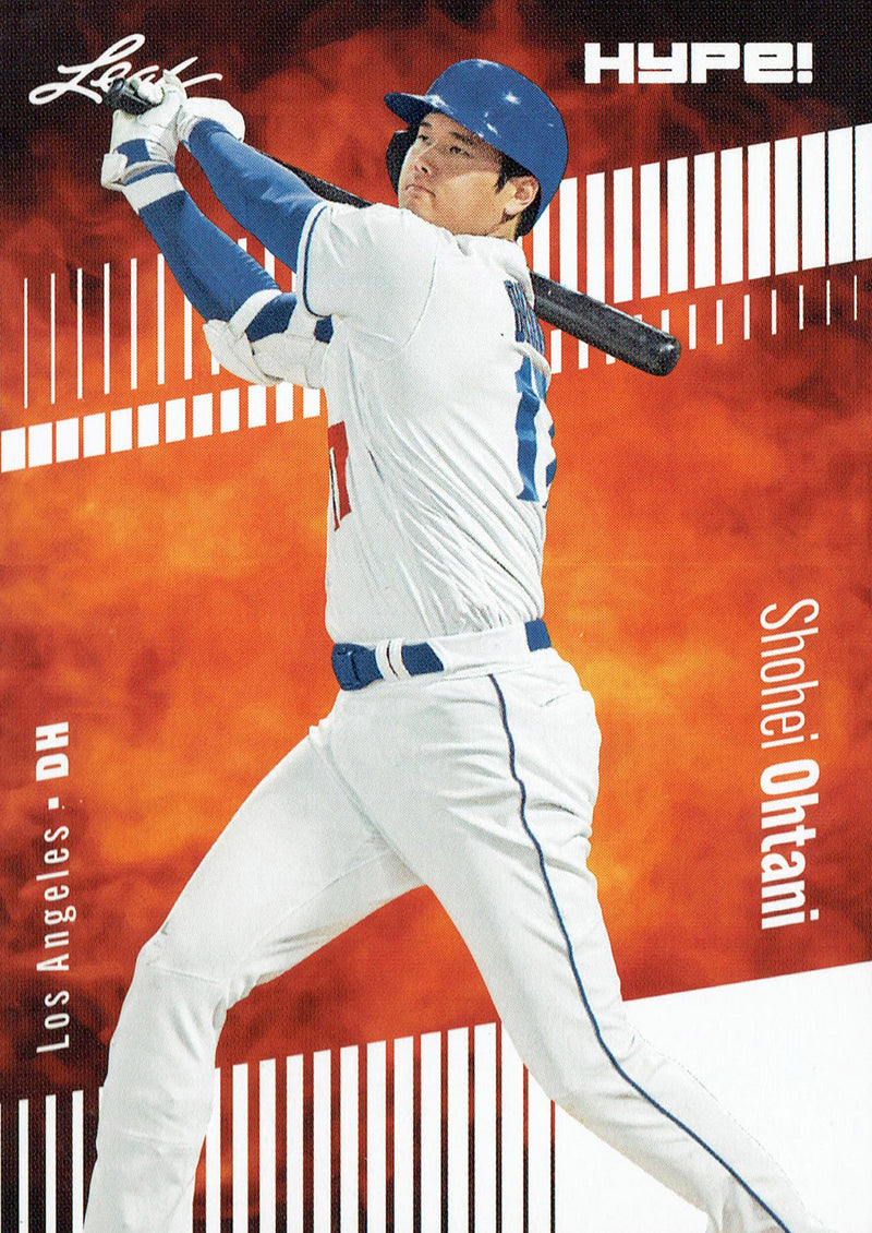 Mint Shohei Ohtani 2023 Leaf HYPE #135 Just 5000 Ever Made Rare Trading Card LA Dodgers
