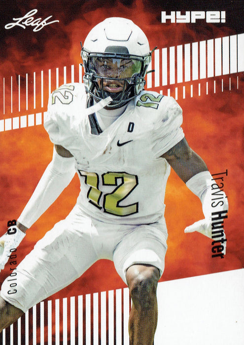 Mint Travis Hunter 2023 Leaf HYPE! #137 Just 5000 Ever Made! Rookie Card Colorado Buffaloes