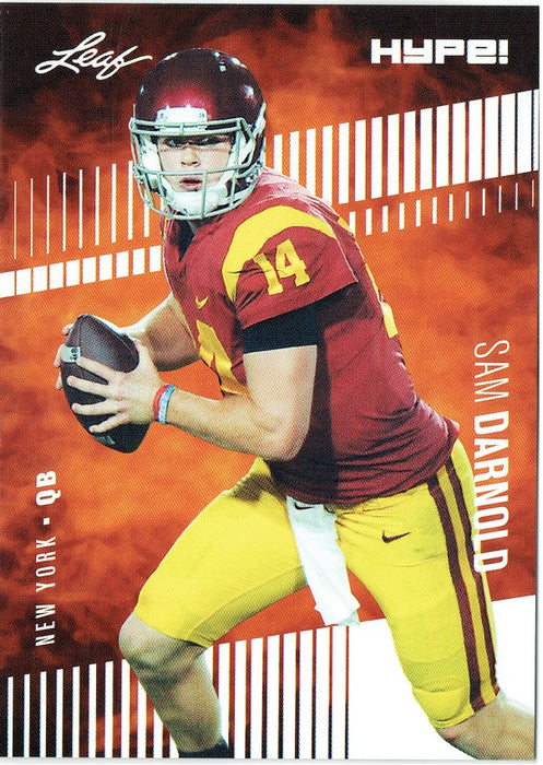 Sam Darnold 2018 Leaf HYPE! Football Rookie 25 Card Lot New York Jets #4