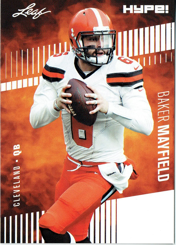 Baker Mayfield 2018 Leaf HYPE! Football Rookie 25 Card Lot Cleveland #3A