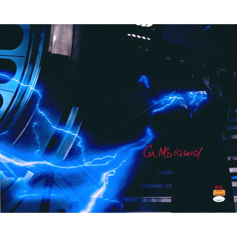 Ian McDiarmid Autographed 16x20 Photo #D/5 Star Wars Emperor Palpatine Framed JSA COA Electrocute