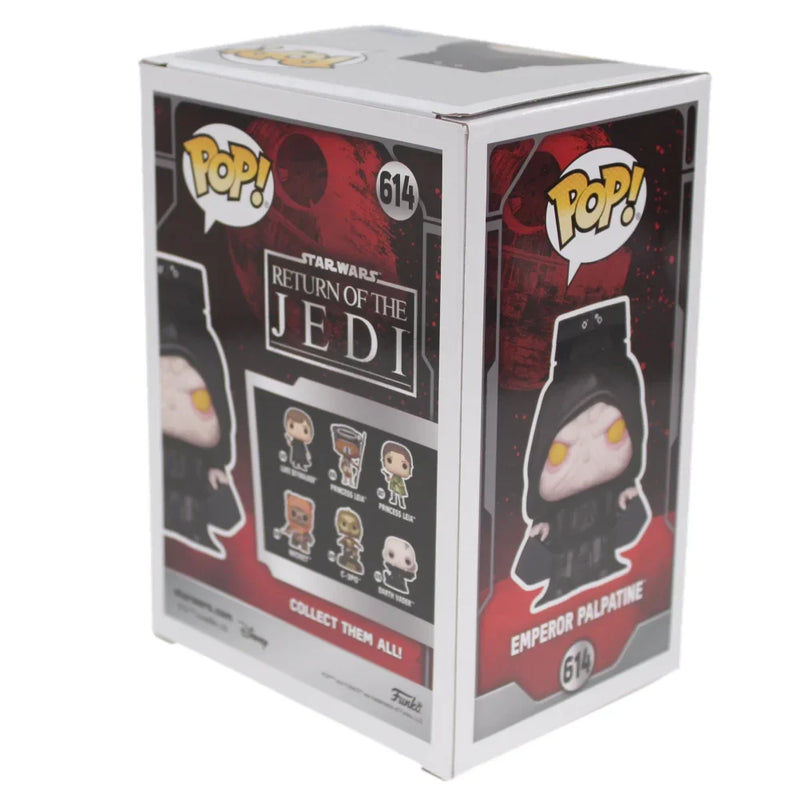 Ian McDiarmid Signed Funko Pop Star Wars Emperor Palpatine 614 JSA COA Autograph