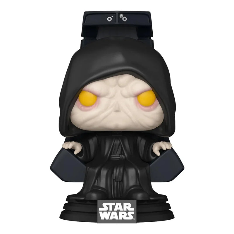 Ian McDiarmid Signed Funko Pop Star Wars Emperor Palpatine 614 JSA COA Autograph