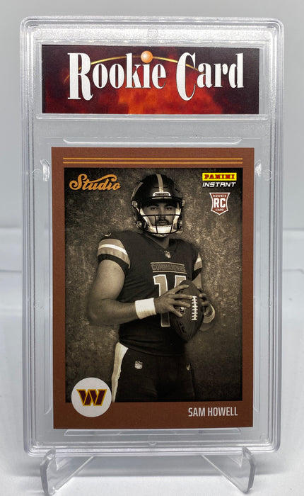 Certified Mint+ Sam Howell 2022 Panini Studio #S41 Only 911 Made Rookie Card