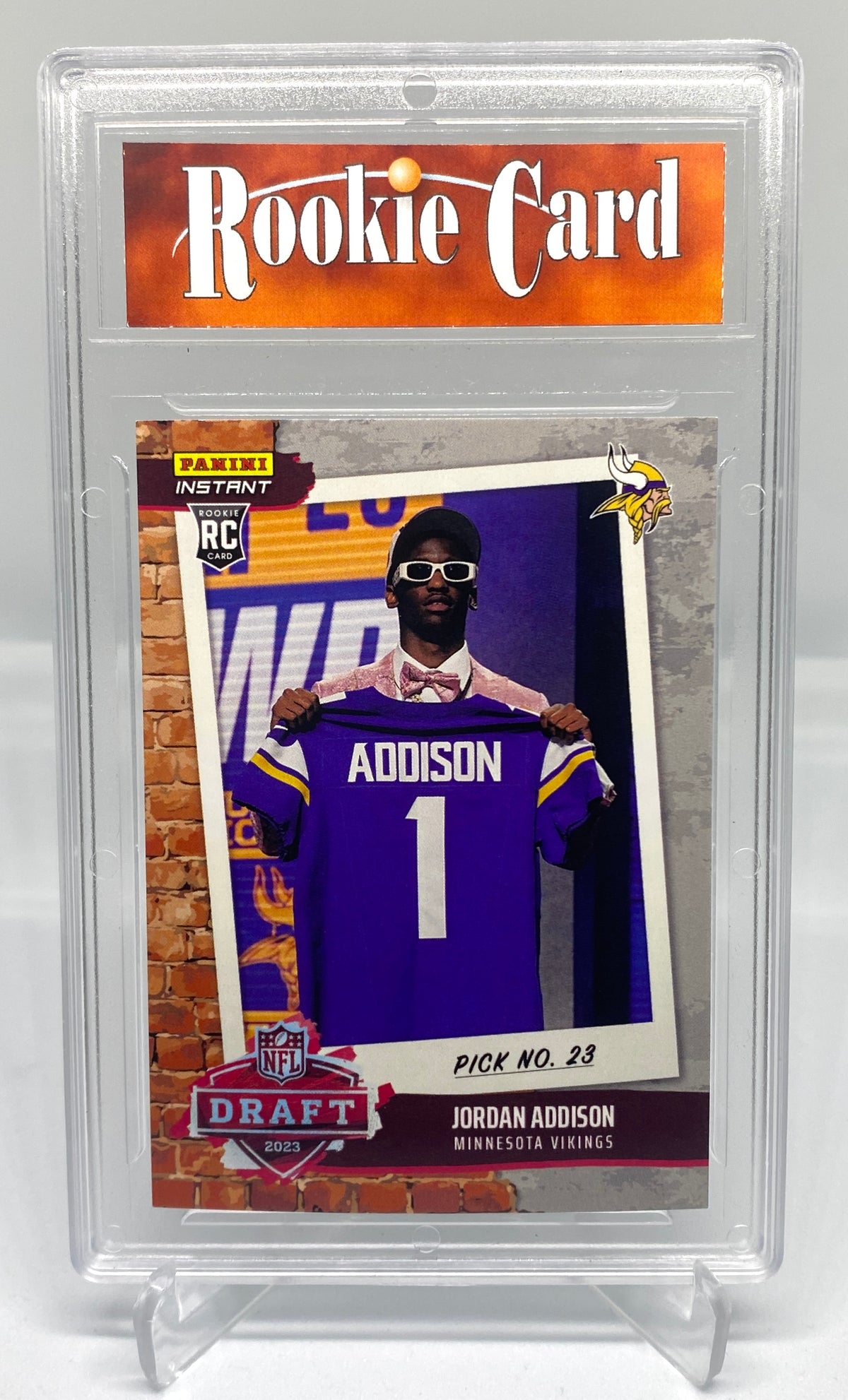 : JORDAN ADDISON RC 2023 Panini Instant Draft Night ROOKIE  /662#DN9 Vikings NM+-MT+ NFL Football : Collectibles & Fine Art