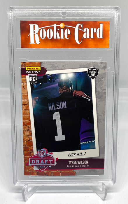 Certified Mint+ Tyree Wilson 2023 Panini Instant #DN31 Draft Night 1 of 616 Rookie Card