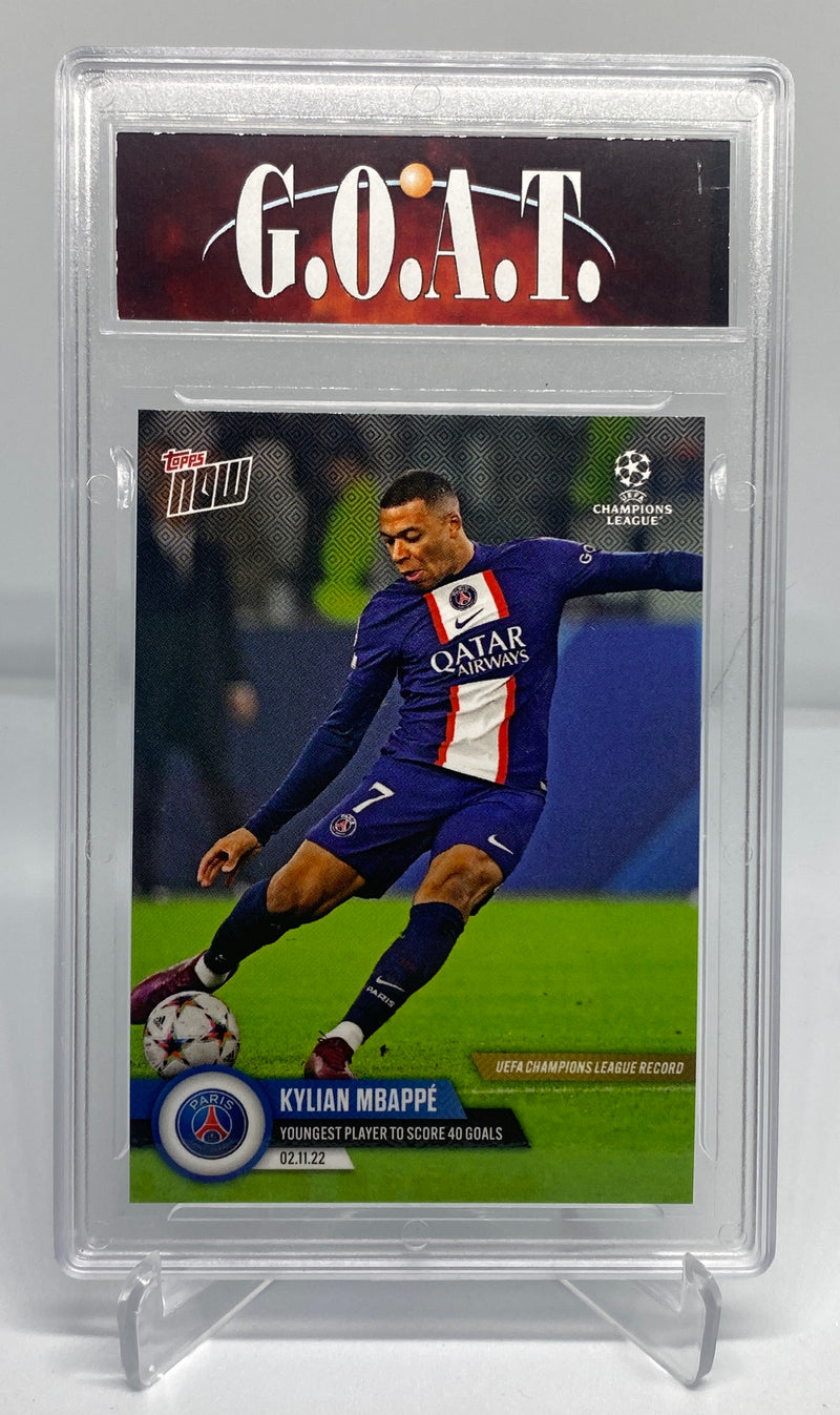 Certified Mint+ Kylian Mbappe 2022 Topps Now #68 Trading Card