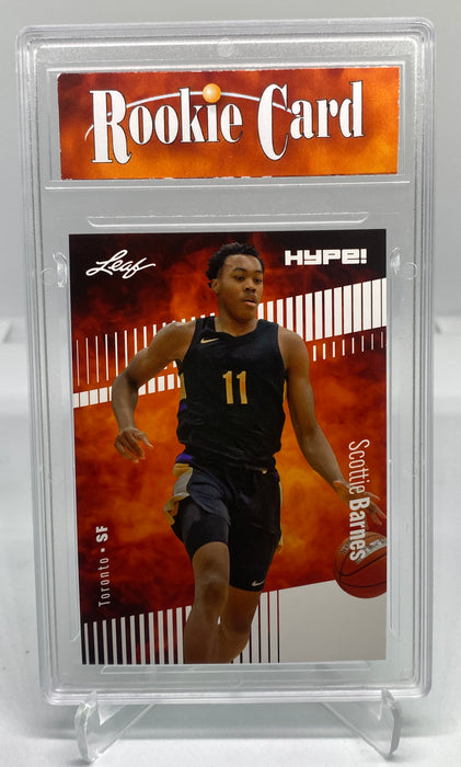 Certified Mint+ Scottie Barnes 2022 Leaf HYPE! #75A Just 5000 Ever Made! Toronto Raptors Rookie Card