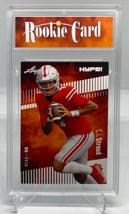 Certified Mint+ C.J. Stroud 2022 Leaf HYPE! #81 Just 5000 Ever Made! Houston Texans Rookie Card
