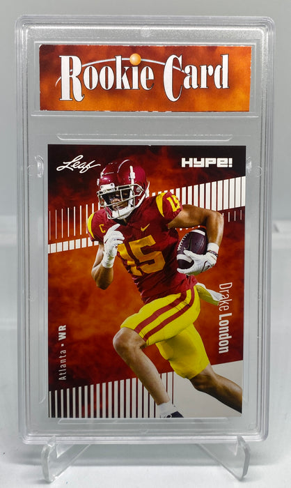 Certified Mint+ Drake London 2022 Leaf HYPE! #85 Just 5000 Ever Made! Atlanta Falcons Rookie Card