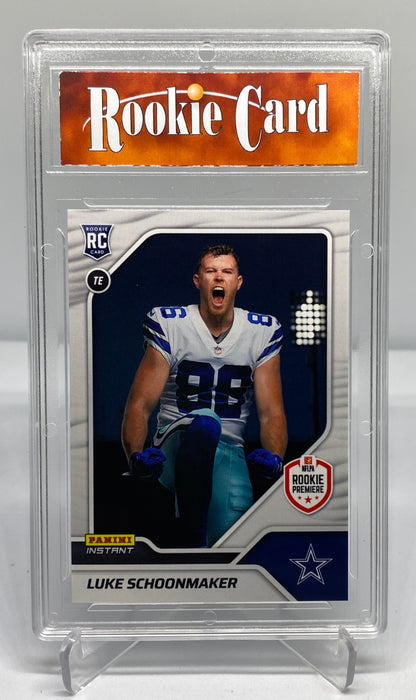 Certified Mint+ Luke Schoonmaker 2023 Panini Instant 1st Look #18 1 of 606 Rookie Card