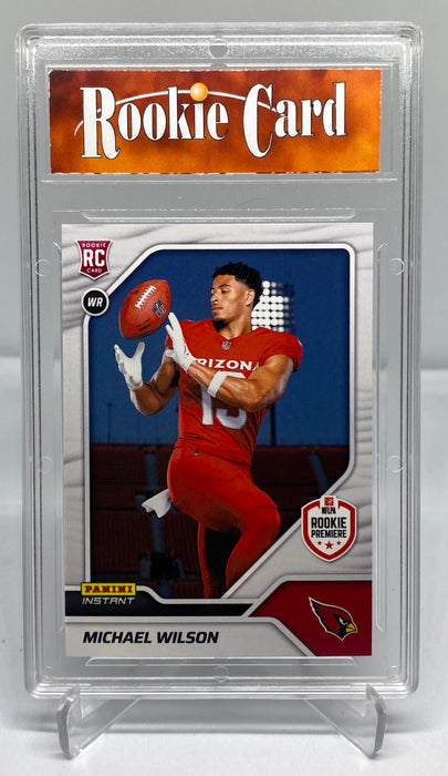 Certified Mint+ Michael Wilson 2023 Panini Instant 1st Look #28 1 of 516 Rookie Card